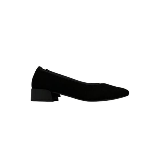 Sonara 6126 Black Suede Low Heel