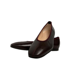 Sonara 4343 Leather Topstitch Ballet Flats