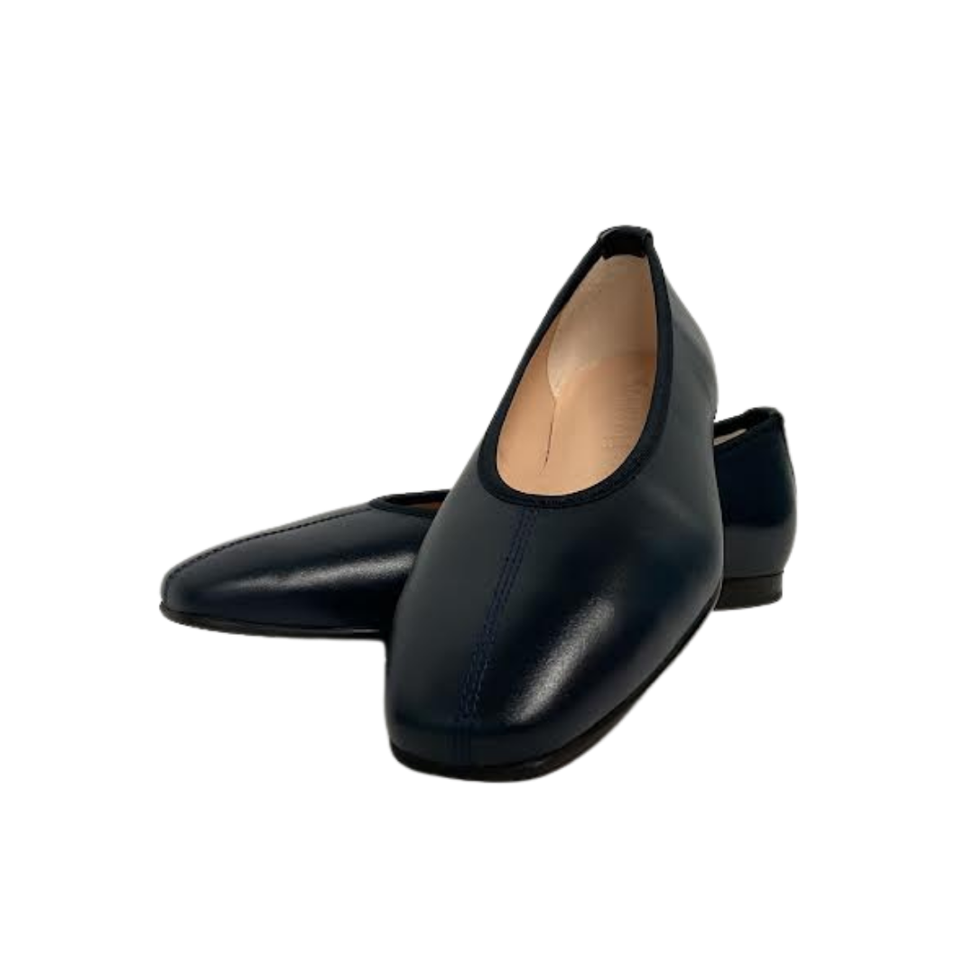 Sonara 4343 Leather Topstitch Ballet Flats