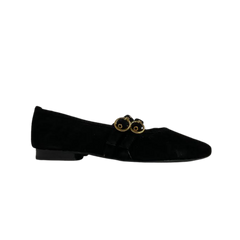 Ralph Migel Reina Black Leather T-Strap Shoe