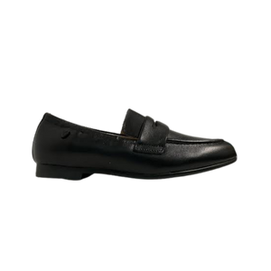 Venettini  Aston Black Leather Loafer
