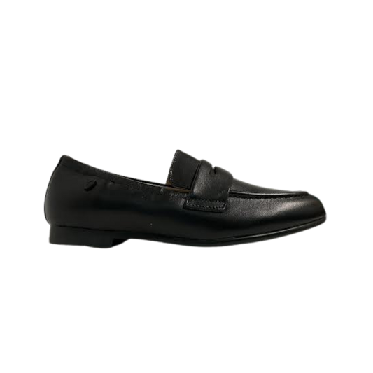 Venettini  Aston Black Leather Loafer