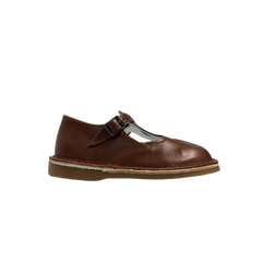 Luccini JP003 Camel Leather T-Strap