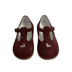 Luccini JP005 Suede T-Strap