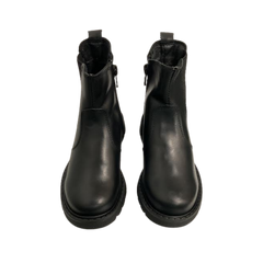 LMDI 2403 Black Leather Bootie