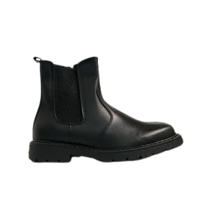 LMDI 2403 Black Leather Bootie