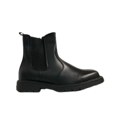 LMDI 2403 Black Leather Bootie