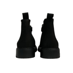 LMDI Montalvo Black Suede Bootie