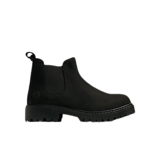 LMDI Montalvo Black Suede Bootie