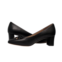 Viviamos Chrisine-B Bow Low Heel