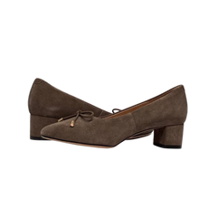 Viviamos Chrisine-B Bow Low Heel