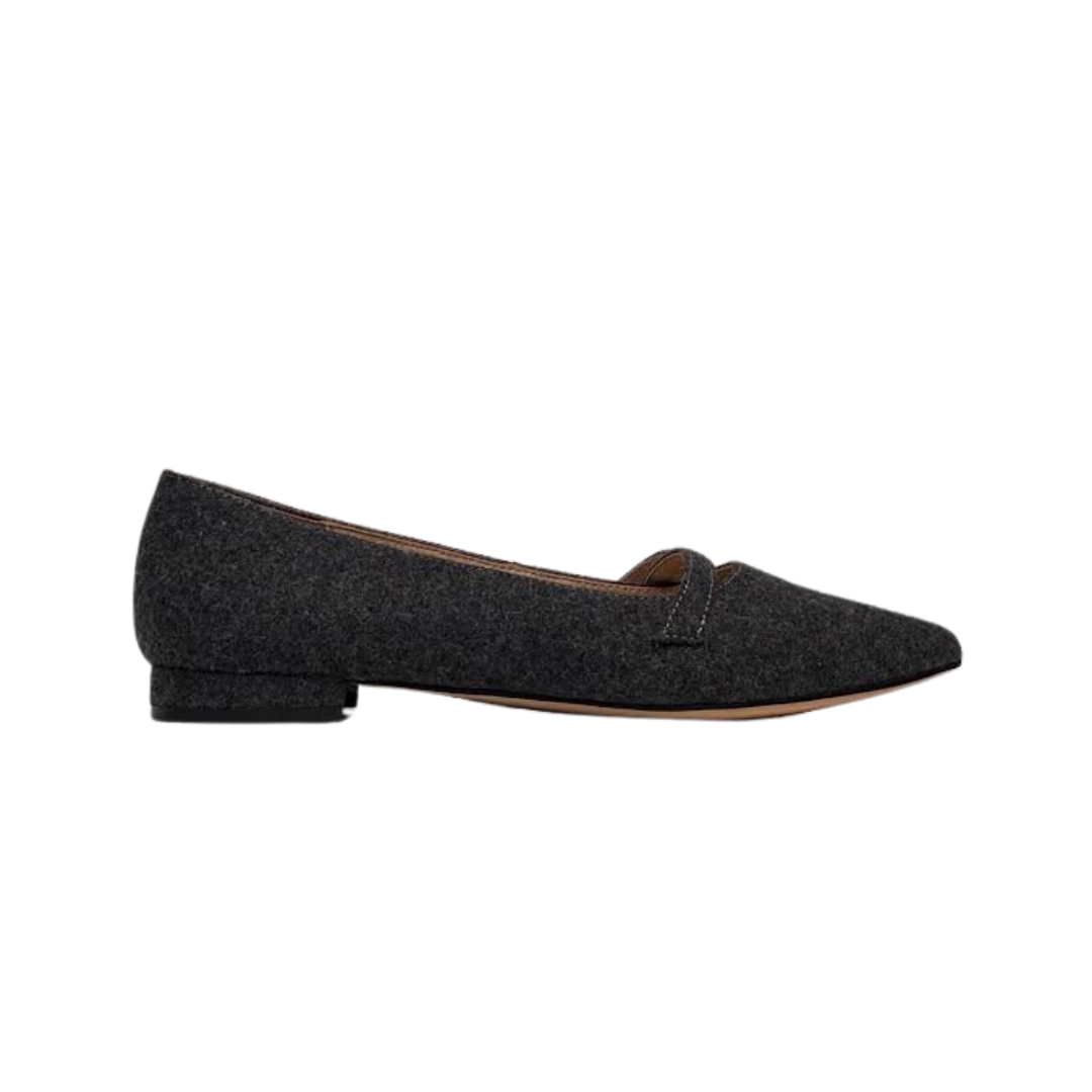 Viviamos Haren Grey Flannel Flat