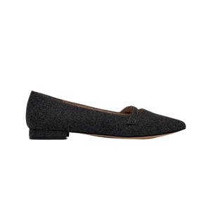 Viviamos Haren Grey Flannel Flat