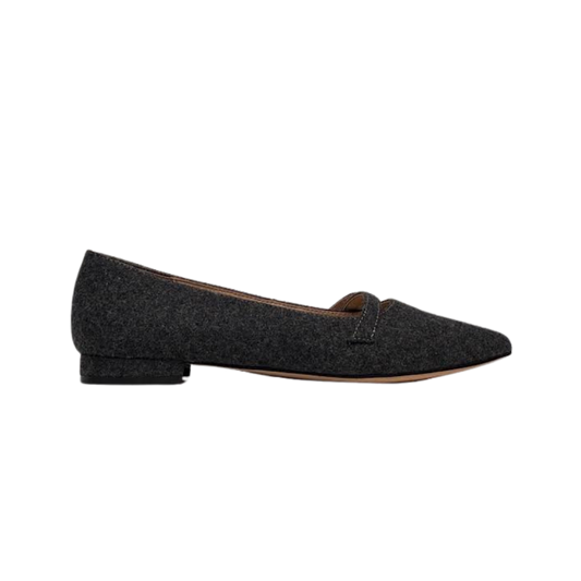 Viviamos Haren Grey Flannel Flat