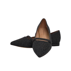 Viviamos Haren Grey Flannel Flat