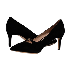 Viviamos Deena Black Med Heel