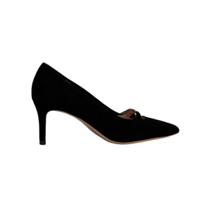 Viviamos Deena Black Med Heel