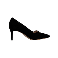 Viviamos Deena Black Med Heel