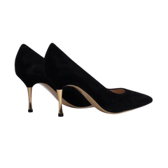 Viviamos Krystal Med Gold Heel