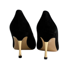 Viviamos Krystal Med Gold Heel