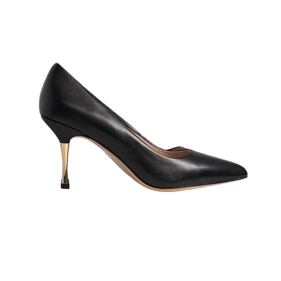 Viviamos Krystal Med Gold Heel