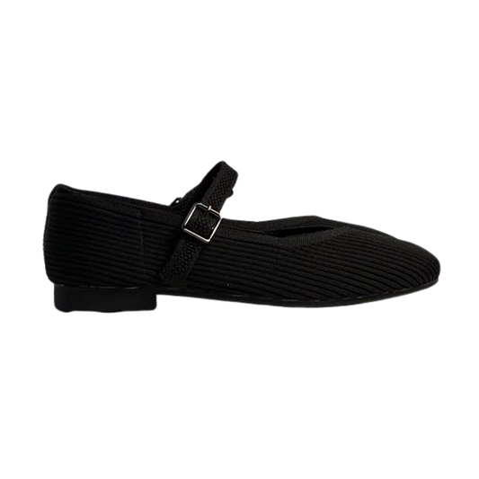 Patrizia Emarithe Black Knit Mary Jane