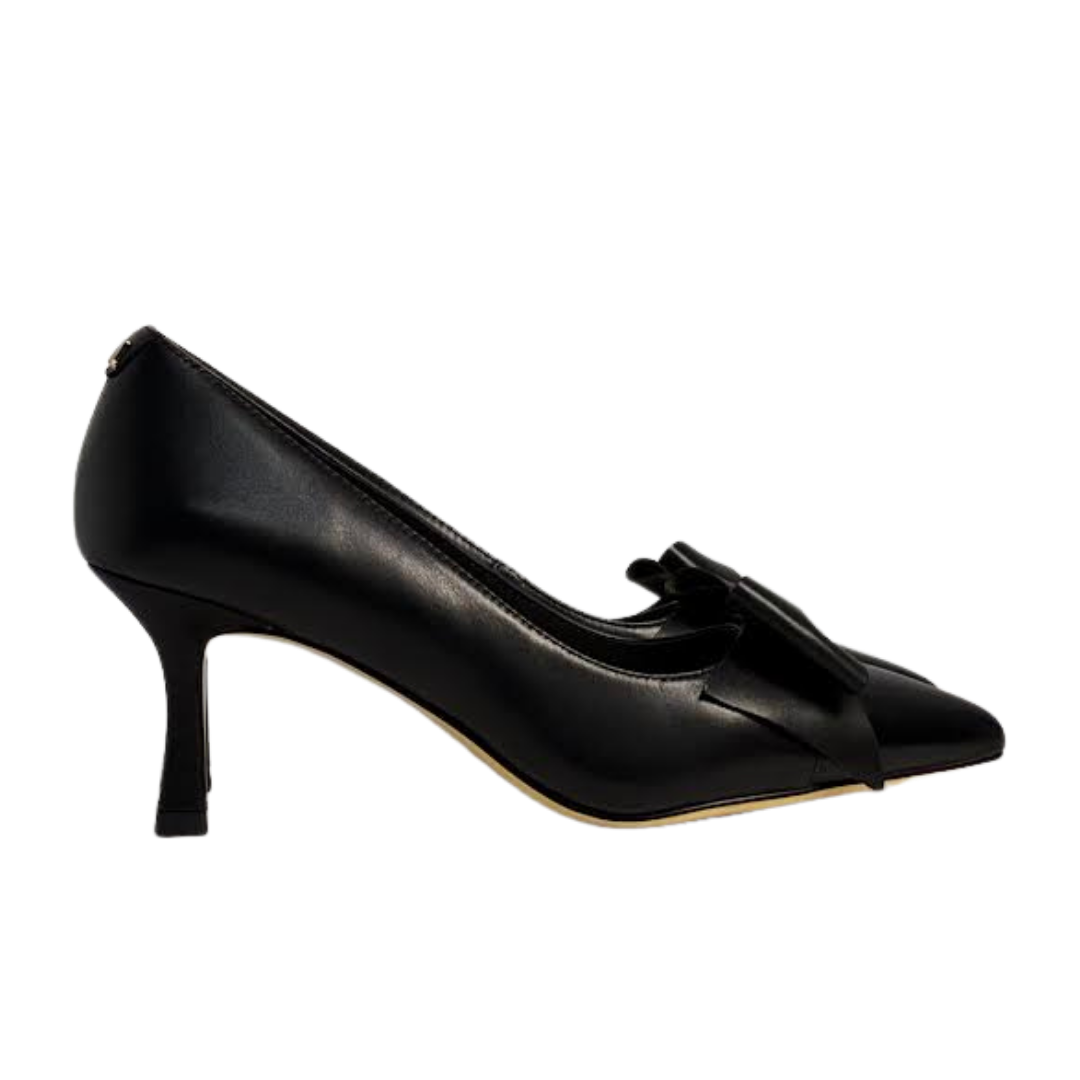 Melyann Jalla-B Bow Leather Med Heel