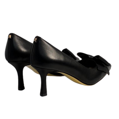 Melyann Jalla-B Bow Leather Med Heel