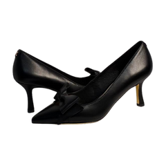 Melyann Jalla-B Bow Leather Med Heel