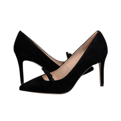 Viviamos Selma Ladies Black Suede High Heel