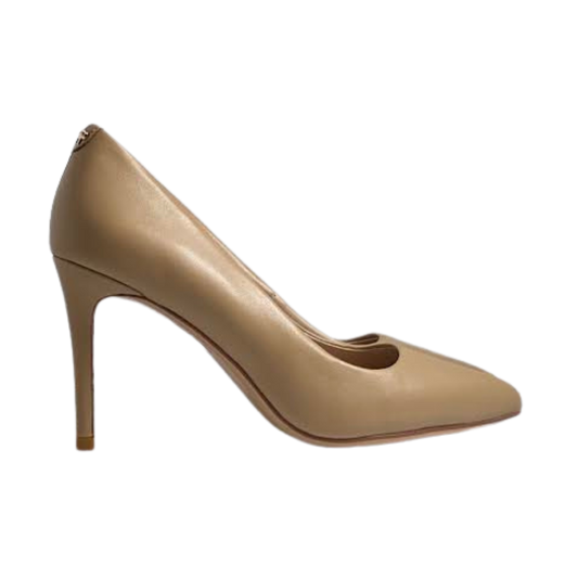 Viviamos Orchid-A Nude Leather Med Heel