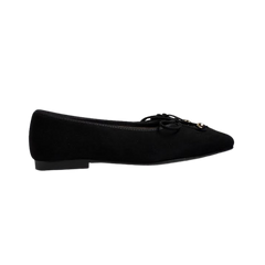 Brunella 700 Black Suede Ballet Flats