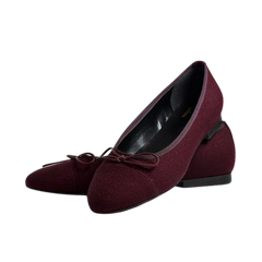 FS Fiona Flannel Ballet Flat