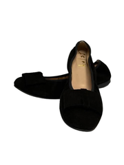FSNY RHYTHM Black suede Flat
