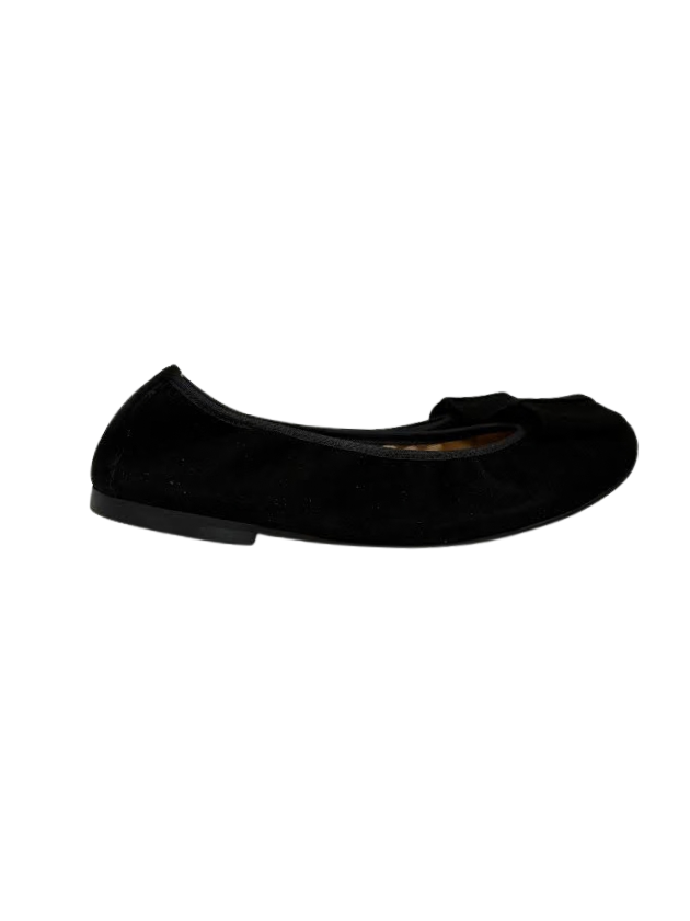 FSNY RHYTHM Black suede Flat