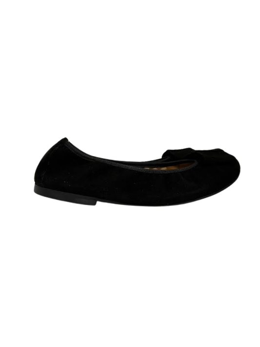 FSNY RHYTHM Black suede Flat
