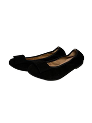 FSNY RHYTHM Black suede Flat