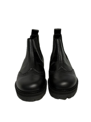 Luccini Ramada Black Leather Bootie