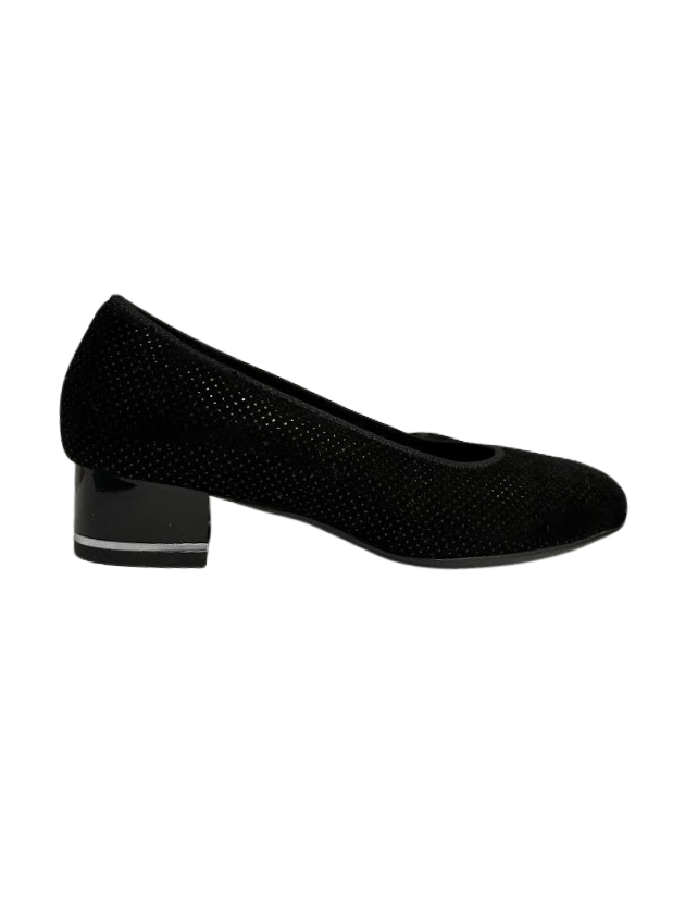 Ara Ladies 11838 Patent Leather Heel With Stripe