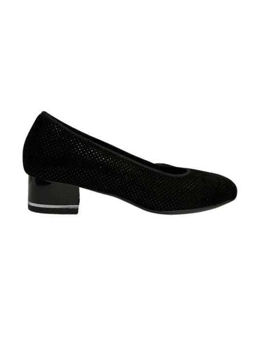 Ara Ladies 11838 Patent Leather Heel With Stripe