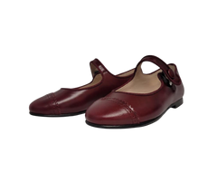 Beberlis 25552 Children's Burgundy Mary Jane
