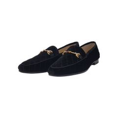 Sam Edelman Loraine Black Velvet Loafer