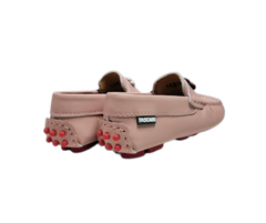 Fascani 25816 Pink Gum Loafer with Hearts