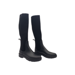 Chelsea Crew Row Black Boot