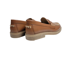Blublonc Hetty Children's Camel Loafer
