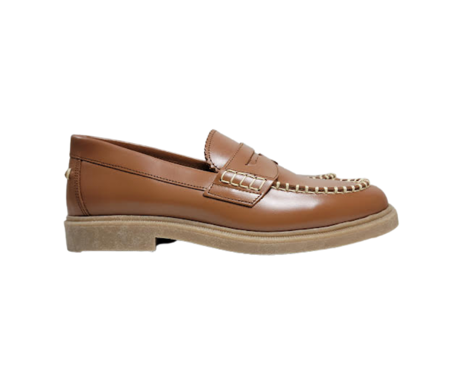 Blublonc Hetty Children's Camel Loafer