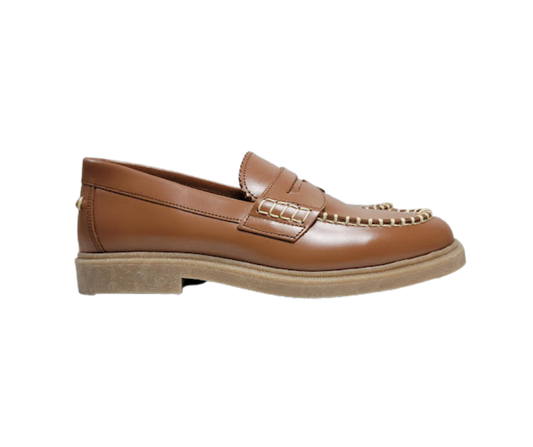 Blublonc Hetty Children's Camel Loafer