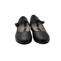 Luccini Beauty Children's Black T-Strap