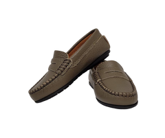 Atlanta Moccasin 32G Black Press Leather