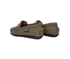 Atlanta Moccasin 32G Black Press Leather